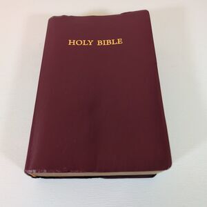 NIV Bible Zondervan New International Version Burgundy